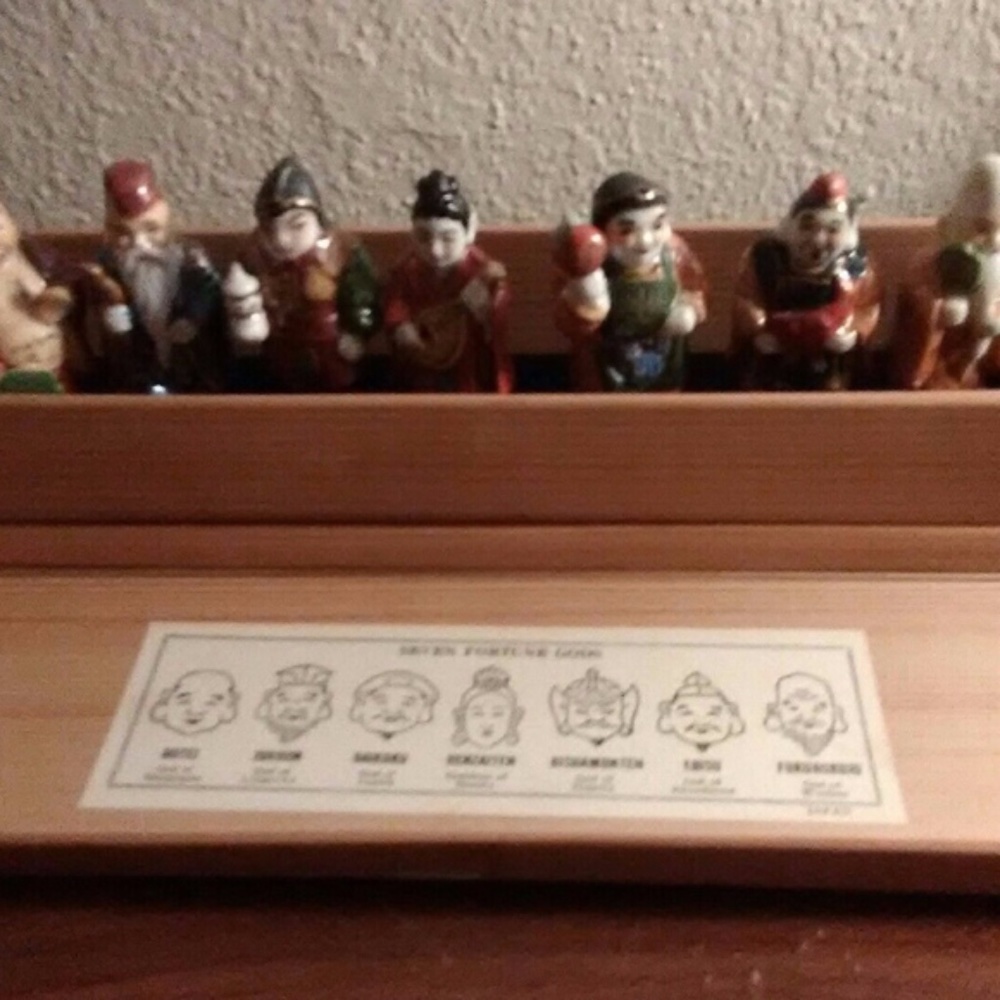 Seven Fortune Gods Immortals Occupied Japan Figure